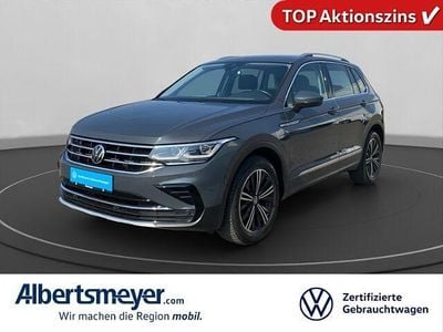 Grau Gebraucht 2021 VW Tiguan Elegance SUV | 29.448 € (Fairer Preis)