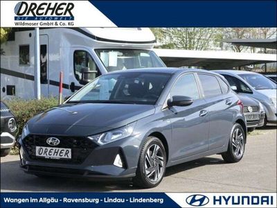Gebraucht Hyundai i20 101 PS (74 kW) 2022 Aurora grey Kleinwagen