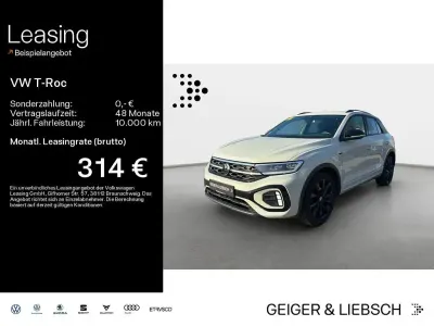 Occasion VW T-Roc R-line 116 ch (85 kW) 2022 Gris SUV