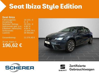 Gebraucht Seat Ibiza Style 116 PS (85 kW) 2024 Magnetic grau metallic (metallic) Kleinwagen