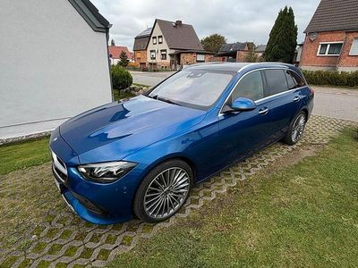 Gebraucht Mercedes C220 200 PS (147 kW) 2021 Blau Kombi