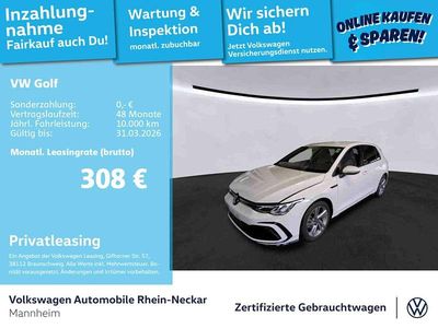 Gebraucht VW Golf VIII R-line 131 PS (96 kW) 2023 Pure white Limousine