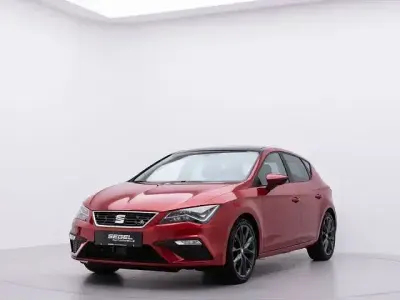 Brugt Seat Leon FR 150 HK (110 kW) 2019 Rød Sedan