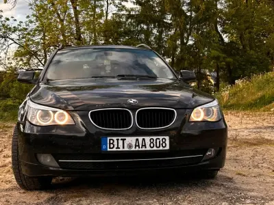 Gebraucht BMW 520 184 PS (135 kW) 2010 Schwarz Kombi