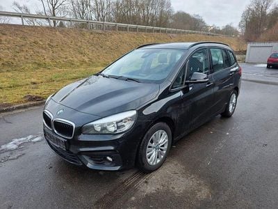 Gebraucht BMW 218 Gran Tourer Advantage 136 PS (100 kW) 2015 Schwarz Van / Kleinbus