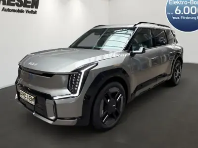 Ny Kia EV9 GT-Line 283 kW (385 HK) 2025 Grå SUV