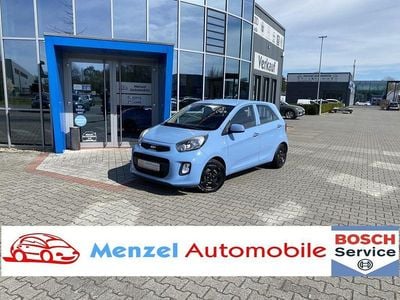 Gebraucht Kia Picanto Start 65 PS (47 kW) 2016 Blau Kleinwagen