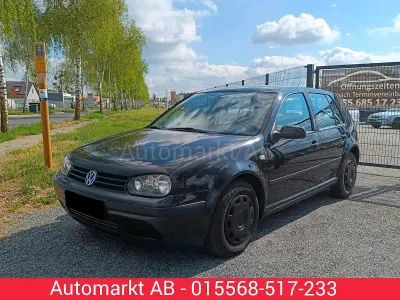 Gebraucht VW Golf IV 75 PS (55 kW) 2000 Schwarz Kleinwagen