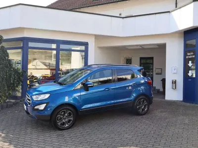 Gebraucht Ford Ecosport Cool & Connect 125 PS (91 kW) 2018 Blau SUV