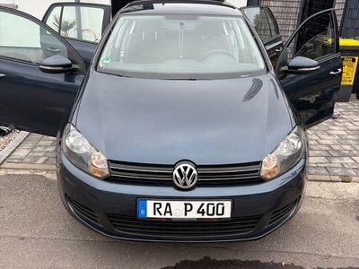 Gebraucht VW Golf VI Trendline 80 PS (58 kW) 2010 Blau Kleinwagen