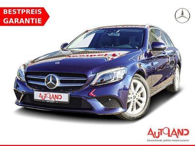 Gebraucht Mercedes C220 Avantgarde 194 PS (142 kW) 2019 Blau Kombi
