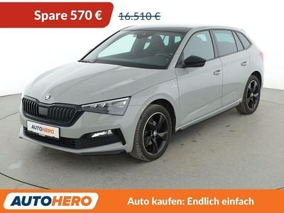 Gebraucht Skoda Scala Monte Carlo 116 PS (85 kW) 2020 Grau Kleinwagen