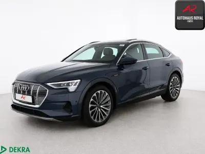 Gebraucht Audi e-tron Sportback S-Line 300 kW (408 PS) 2022 Blau SUV