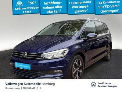 H7 atlantik blue metallic Gebraucht 2023 VW Touran Highline Van / Kleinbus | 33.222 € (Guter Preis)