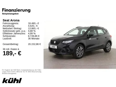Gebraucht Seat Arona Style 110 PS (80 kW) 2024 Schwarz SUV