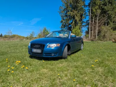 Gebraucht Audi A4 Cabriolet 163 PS (119 kW) 2006 Blau Cabrio