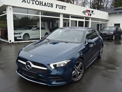 Brugt Mercedes A200 AMG line 150 HK (110 kW) 2020 Blå Sedan