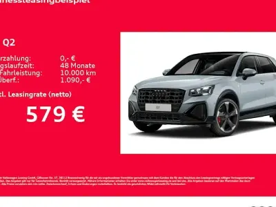Neu Audi Q2 S-Line 150 PS (110 kW) 2026 Grau SUV