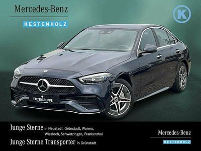 Gebraucht Mercedes C300e AMG 313 PS (230 kW) 2022 Cavansitblau Limousine