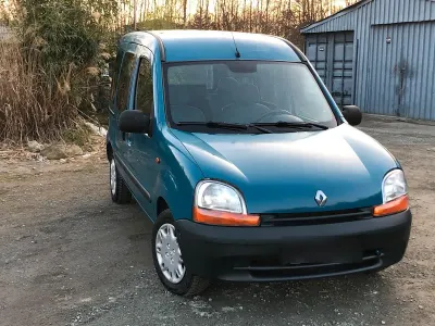 Gebraucht Renault Kangoo 75 PS (55 kW) 1999 Grün Van / Kleinbus