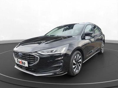 Gebraucht Ford Focus Titanium 125 PS (91 kW) 2023 Obsidianschwarz metallic Kombi