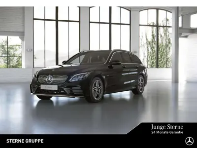 Brugt Mercedes C300e AMG 306 HK (225 kW) 2021 Sort Stationcar
