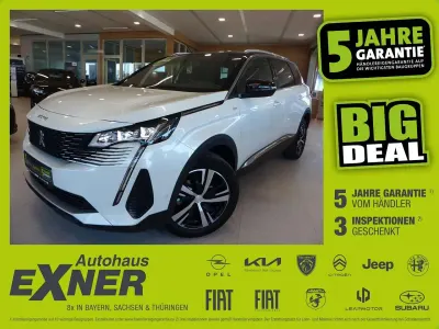 Gebraucht Peugeot 5008 GT 131 PS (96 kW) 2023 Weiß perlglänzend/dach und spiegel SUV