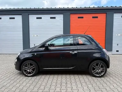 Gebraucht Fiat 500 Lounge 69 PS (50 kW) 2011 Schwarz Kleinwagen