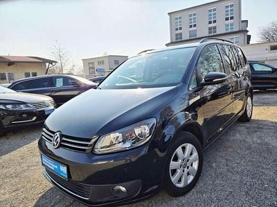 Gebraucht VW Touran Comfortline 105 PS (77 kW) 2015 Schwarz Van / Kleinbus