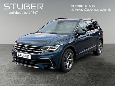 Usata VW Tiguan R-line 190 CV (139 kW) 2022 Blu SUV