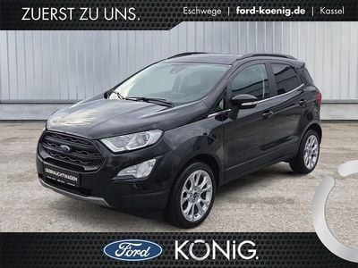 Gebraucht Ford Ecosport Titanium 125 PS (91 kW) 2022 Schwarz SUV