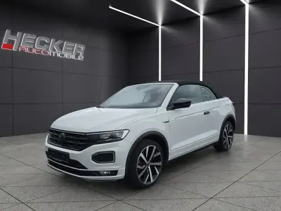 Gebraucht VW T-Roc Cabriolet R-line 150 PS (110 kW) 2021 Pure white Cabrio