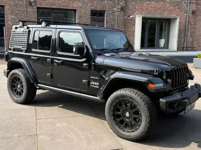 Brugt Jeep Wrangler Sahara 200 HK (147 kW) 2018 Sort SUV