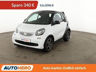 Gebraucht Smart ForTwo Cabrio Basis 71 PS (52 kW) 2016 Weiß Cabrio