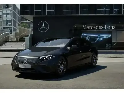 Gebraucht Mercedes EQS580 AMG 400 kW (544 PS) 2024 Schwarz obsidianschwarz metall Limousine