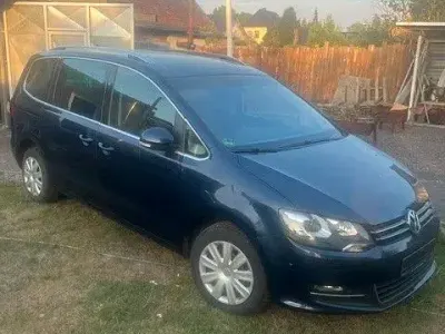 Gebraucht VW Sharan Highline 140 PS (102 kW) 2015 Blau Van / Kleinbus
