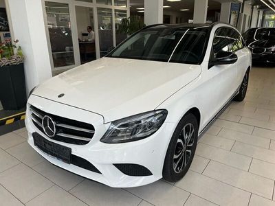 gebraucht Mercedes C220 d T 9G-TRONIC AHK PANO NAVI SPORT UVM