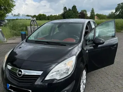 Gebraucht Opel Meriva 140 PS (102 kW) 2010 Schwarz Van / Kleinbus