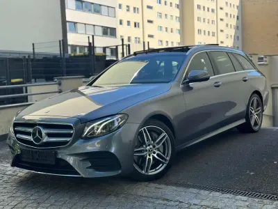 Gebraucht Mercedes E350 AMG line 258 PS (189 kW) 2017 Selenitgrau Kombi