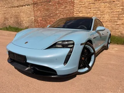 Occasion Porsche Taycan Turbo S 559 kW (761 PK) 2020 Blauw Sedan