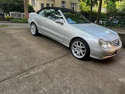 Gebraucht Mercedes CLK200 163 PS (119 kW) 2003 Silber Cabrio