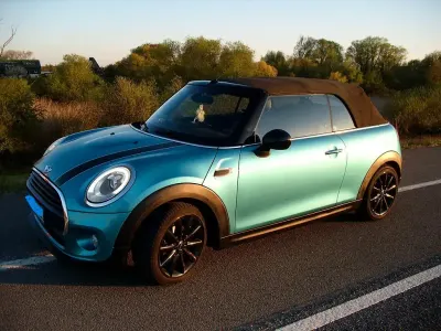 Occasion Mini Cooper Cabriolet 136 PK (100 kW) 2017 Blauw Cabriolet