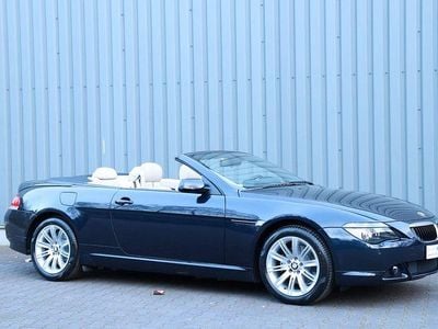Gebraucht BMW 630 Cabriolet Sport Line 258 PS (189 kW) 2006 Blau Cabrio