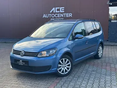 Gebraucht VW Touran 105 PS (77 kW) 2011 Acapulcoblau metallic Van / Kleinbus