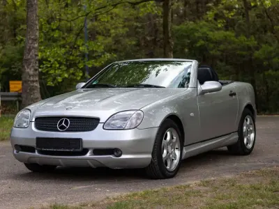 Gebraucht Mercedes SLK230 AMG 193 PS (141 kW) 1998 Silber Cabrio