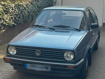 Usata VW Golf II 72 CV (52 kW) 1989 Blu Utilitaria