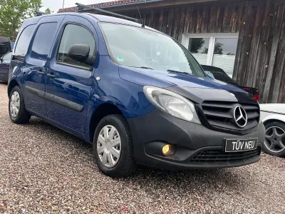 Gebraucht Mercedes Citan 108 75 PS (55 kW) 2013 Blau Van / Kleinbus