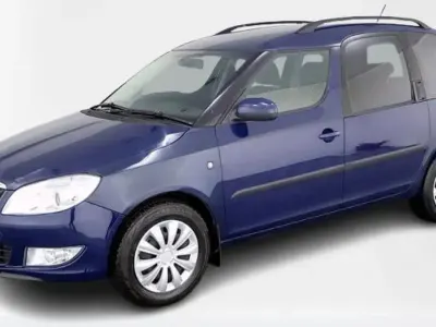 Gebraucht Skoda Roomster Style 69 PS (50 kW) 2010 Blau Van / Kleinbus