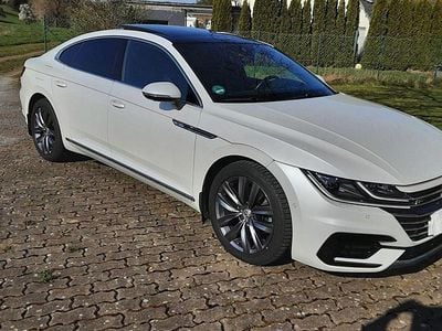 Second-hand VW Arteon R-line 150 CP (110 kW) 2018 Alb Hatchback