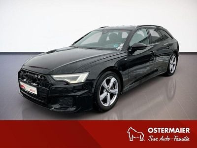 Schwarz (mythosschwarz) Gebraucht 2025 Audi A6 S-Line Kombi | 54.150 € (Superpreis)
